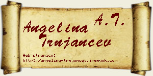 Angelina Trnjančev vizit kartica